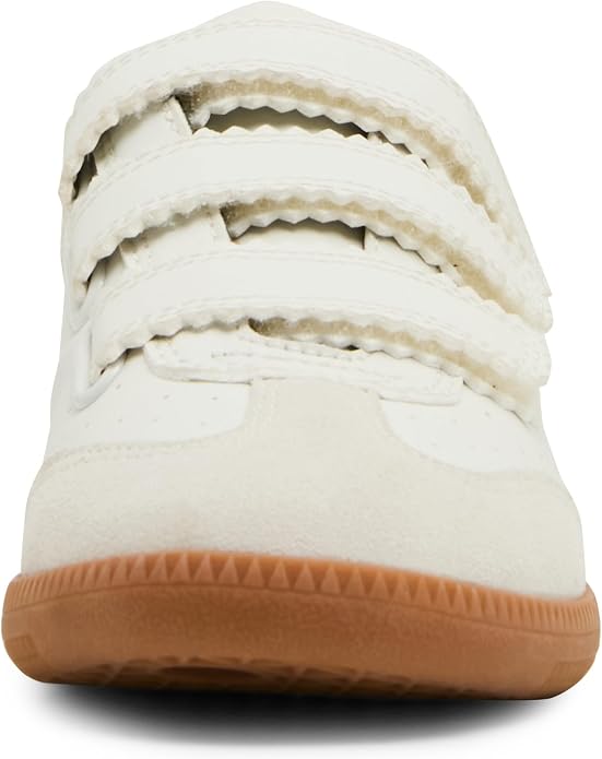 Tenis Momentum para mujer, casuales de caña baja con velcro, cómodos y versátiles, para uso diario, estilo de caminar 5