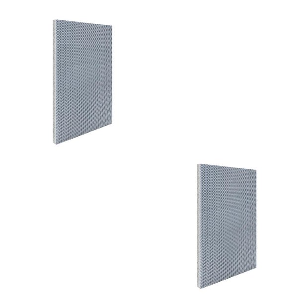 Greeniant Filtro de pecera 8D, acuario desmontable portátil, esponja de filtración de 8 capas, accesorios para eliminar olores de filtración 30x40cm 2piezas