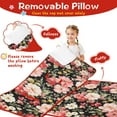 thumbnail image 3 of Pioneer Flower Floral Print Pattern Toddler Nap Mats for Kids Preschool,Sleeping Mat Bag or Kids,Toddler Sleeping Bag,Toddler Nap Mat or Daycare, 3 of 6