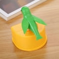 thumbnail image 3 of TIELUTT Little Bird Toothpick Dispenser Push Type Toothpick Bird Dispenser Large Storage Rice Container Storage 25lbs Storage Container Organizer Small Freezer Containers Storage Organizer, 3 of 3