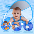 thumbnail image 4 of Flotadores Salvavidas 12meses - 6años Bebé Niño Azul  Oscuro, 4 of 5