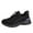 Black, variant on Womens Walking Shoes Slip On Lightweight Memory Foam Cheer Sneakers for Tennis Gym Running Workout Yoga Lightweight Walking Shoes Breathable Comfortable Mom Shoes
