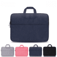thumbnail image 1 of Bolso para portátil, bolso para ordenador de 17 pulgadas, bolso de mano de gran tamaño, 1 of 2