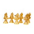 thumbnail image 5 of Ganesh with Musical Instruments Statue Brass Material for Puja, Home, Dcor, Showpiece, Mandir, Gifts 2.5 X 6 X 2 In, 5 of 5