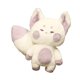 thumbnail image 2 of Zorros de peluche, juguetes de peluche, suministros para abrazar, decoración de habitación, lindos muñecos de peluche de zorros Pequeño violeta blanco, 2 of 9