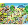 thumbnail image 1 of Puzzle - Ceaco - Comic Capers - Gold Safari 300pcs New 2262-2, 1 of 2