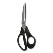 Tru Red TR55033 3.58 in. 8 in. Stainless Steel Scissors, Black