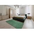 thumbnail image 4 of Ahgly Company Indoor Rectangle Contemporary Forest Green Abstract Area Rugs, 10' x 13', 4 of 6