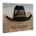 thumbnail image 3 of Stupell Industries My Way or Highway Cowboy Canvas Wall Art design by Marcus Prime, 24 x 30, 3 of 7