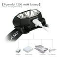 thumbnail image 3 of Lampe Frontale, la Plus Lumineuse 5000 Lumens USB Rechargeable Lampe Frontale LED, Lampe Frontale Étanche Lampe de Poche Phare, 5 Modes Lampe LED Blanche Rouge, Phares Légers pour Camping, Randonnée, Extérieur, 3 of 8