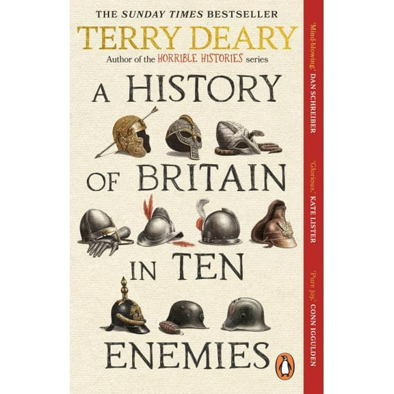 A History of Britain in Ten Enemies Terry Deary (Paperback)