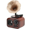 thumbnail image 2 of Gramophone Box Home Desktop Decoration Musical Gift Miniature Phonograph Shape Box Decoration Ornaments, 2 of 9
