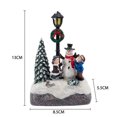 thumbnail image 2 of CNKOO Christmas Led Lighted House Tabletop Centerpieces Village Scene Decoration Gift, 2 of 5