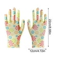 thumbnail image 2 of Women's Premium Gardening Gloves - Lightweight Breathable & Durable for Planting/Weeding, Stretch Fit with Scratch Protection, Washable Outdoor Work Gloves, 2 of 6
