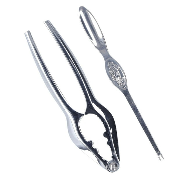 Herramientas de cangrejo de acero inoxidable para cangrejo juego de cuchara con clip para galleta de cangrejo herramientas para comer cangrejo fáciles de usar para uso ANGGREK Otros