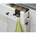 thumbnail image 2 of interdesign marcel over-the-cabinet twin hook, bronze, 2 of 4