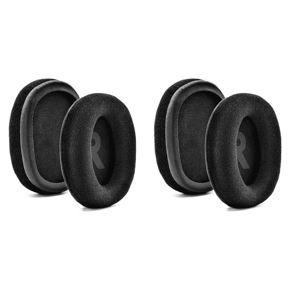 2X Replacement Earpads / G Pro X Gaming Headphones-Headphone Ear Pads (Flannel)