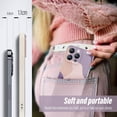 thumbnail image 5 of Compatible with Samsung Galaxy A13 5G Case, Thin Liquid Silicone Case,Shockproof,Slim Thin Phone Case for Galaxy A13 5G,Full Body Screen Camera Protective Cover-Beige White+Purple 9-sam a13-01, 5 of 14