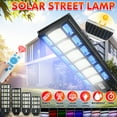 thumbnail image 1 of ECSEE Outdoor Solar Street Lights Waterproof Security Light W/RGB Side Lighting, Timing & Remote, Motion Sensor Wall Light, Dusk to Dawns, Idear for Garden Courtyard Street Walkway Lighting, 1 of 10