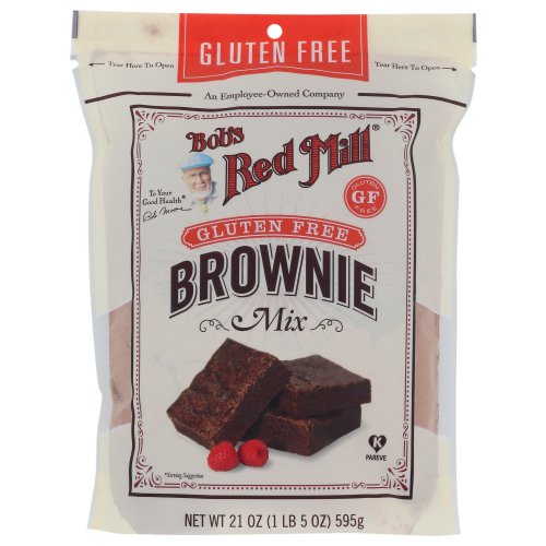 Bobs Red Mill Mix Brownie, Case of 4 X 21 Oz
