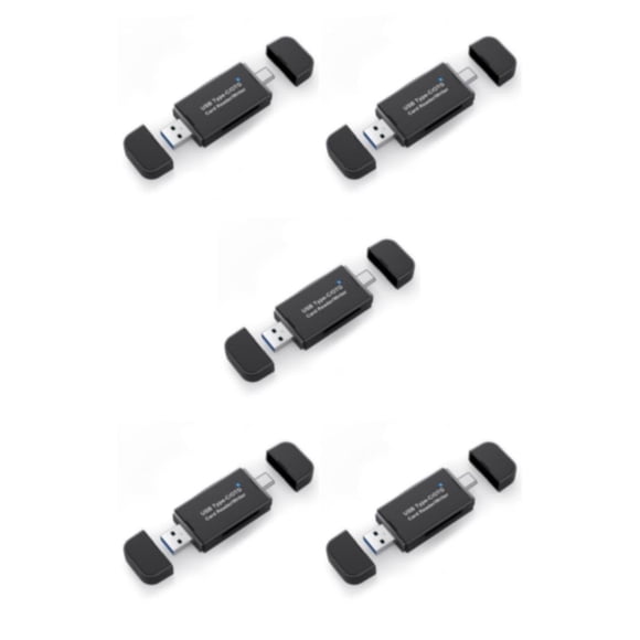 Matsuzay Adaptador de memoria para lector de tarjetas, divisor USB, suministros de ordenador, accesorios multifuncionales para ordenador Type2 NO2