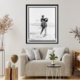 thumbnail image 4 of Historic Framed Print, [Man driving golf ball at the Boise golf club, Boise vicinity, Idaho], 17-7/8" x 21-7/8", 4 of 9