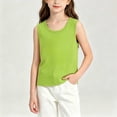 thumbnail image 6 of Ceisia Boys' Solid Color Sleeveless Cotton Tank Top Green 1 Years-2 Years Gift, 6 of 6