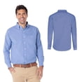 thumbnail image 2 of Camisa Oxford Manga Larga para Caballero, Color Cobalto, Talla Mediana 75% Algodón y 25% Poliéster. Yazbek C0605, 2 of 3
