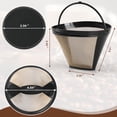 thumbnail image 3 of Filtros de café BIMYJ Reusable 4 para cafetera Ninja, 3 of 7