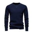 thumbnail image 2 of Ceisia Men Solid Color Long Sleeve Stand Up Collar Button Casual Gift Daily Outdoor Fashion Hoodie Top, 2 of 9