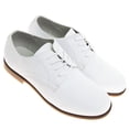 thumbnail image 2 of Josmo Boys Little Kids Classic Dress Shoes with Lace Up Closure, White, 2, 2 of 9