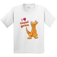 thumbnail image 3 of Inktastic I Love Crested Geckos Youth T-Shirt, 3 of 5