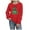 Red, variant on Ulanda Kids Christmas Shirt Boys Girls Xmas Christmas Shirt Crewneck Toddler Long Sleeve Pullover Outfit Tops (White, 4-5 Years)