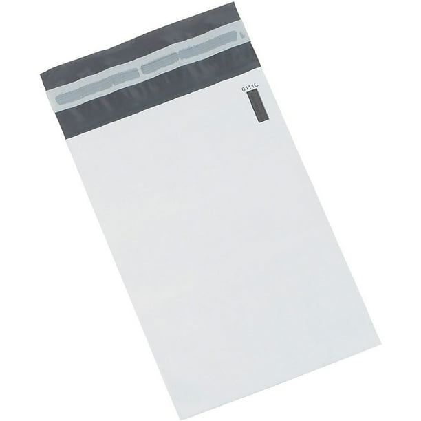 Staples Poly Mailers 24" x 36" White 100/Case CW56633