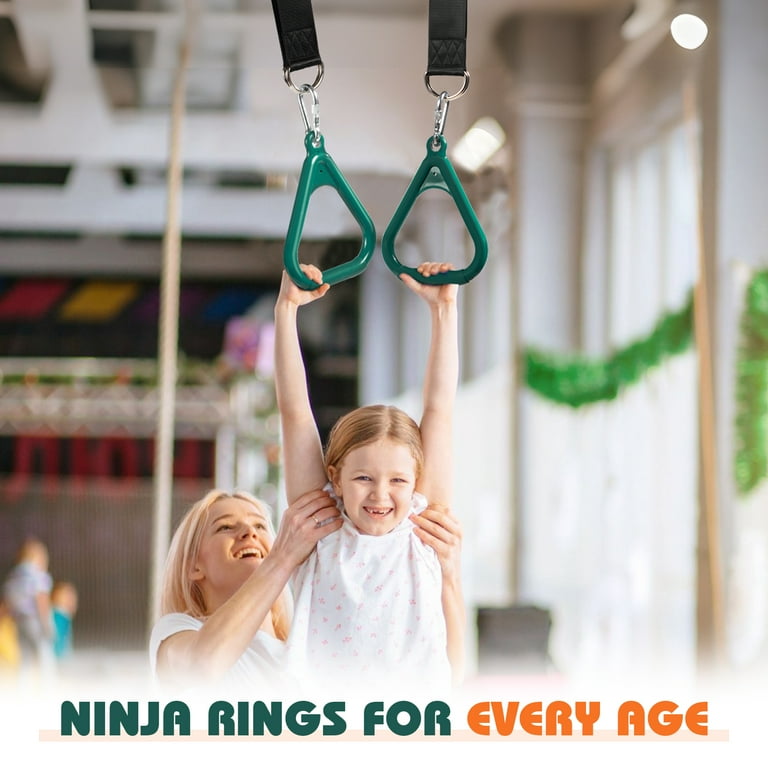 Trapeze Bar Swing Monkey Bars Hanging Ninja Rings Warrior