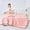 Pink, variant on Xheghe Soft Skinfriendly Summer Quilt - Breathable Air Conditioning Blanket for Home, Travel & Dorm Use - Lightweight & Easy Care Design