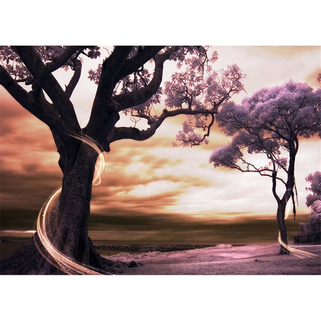 Taladro diamante pintura (DF4225) 5D DIY completo novedad árbol punto de cruz bordado Kit 50x70cm FLhrweasw Nuevo