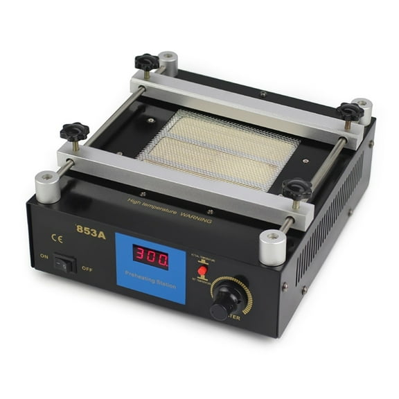 853A ESD BGA Rework Station Digital IR Preheat Station Soldering Station PCB Desoldering