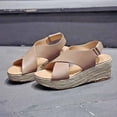 thumbnail image 6 of VerPetridure Low-top Exports Increased Rubber Viscose Shoes Side Air Rear Air Women's Sandals Summer Casual Shoes, 6 of 6