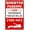 Warning Sign 6, variant on Reserved Parking Metal Sign - 8"x12", Unauthorized Vehicles Warning Decor for Business, Home, Parking Lots, Street Zones