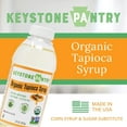 Organic Tapioca Syrup 23 OZ Bottle Vegan, Gluten HFC, Corn Syrup