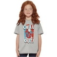 thumbnail image 4 of Officially Icee Logo Chill Out Crewneck T Shirts Boy Girl Teen Brisco Brands XS, 4 of 6