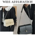 thumbnail image 5 of 5pcs 5 colors Imitation Leather bag Straps with Iron Curb Chain & T-Bar Clasp Mixed color 86~87.6x2cm 1pc/color, 5 of 9