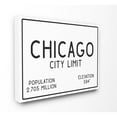 thumbnail image 5 of The Stupell Home Decor Collection Chicago City Limit Canvas Wall Art, 5 of 5