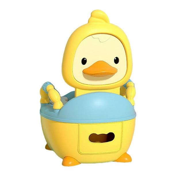 Orinal de entrenamiento Strade Fareast Limited inodoro realista asiento cómodo y fácil de limpiar orinal extraíble para bebés y niños de 0 a 7 años amarillo