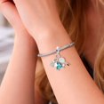 thumbnail image 3 of 925 Sterling Silver Fishing Picnic Triple Dangle Charm For Bracelets & Bangle Pendant Jewelry, 3 of 5