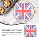 thumbnail image 4 of bolsas de servilletas con diseño de Union Jack, servilletas decorativas de papel de seda para fiestas, servilletas flexibles para festivales, 4 of 5