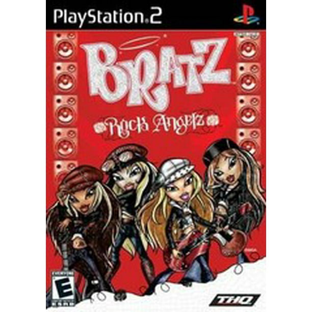 bratz-rock-angelz-ps2-playstation-2-refurbished-walmart-walmart