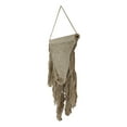 thumbnail image 3 of Bohemian Chic Woven Cotton And Wool Macrame Tapestry Boho Wall Hanging Decor Art, 3 of 9