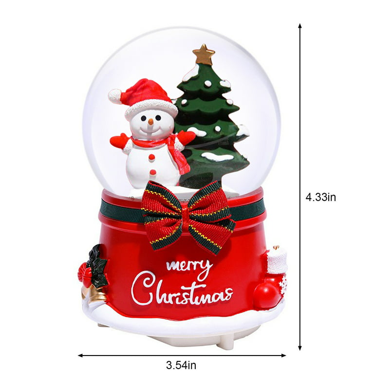 Finelylove Lighted Christmas Decorations Christmas Ornaments Resin